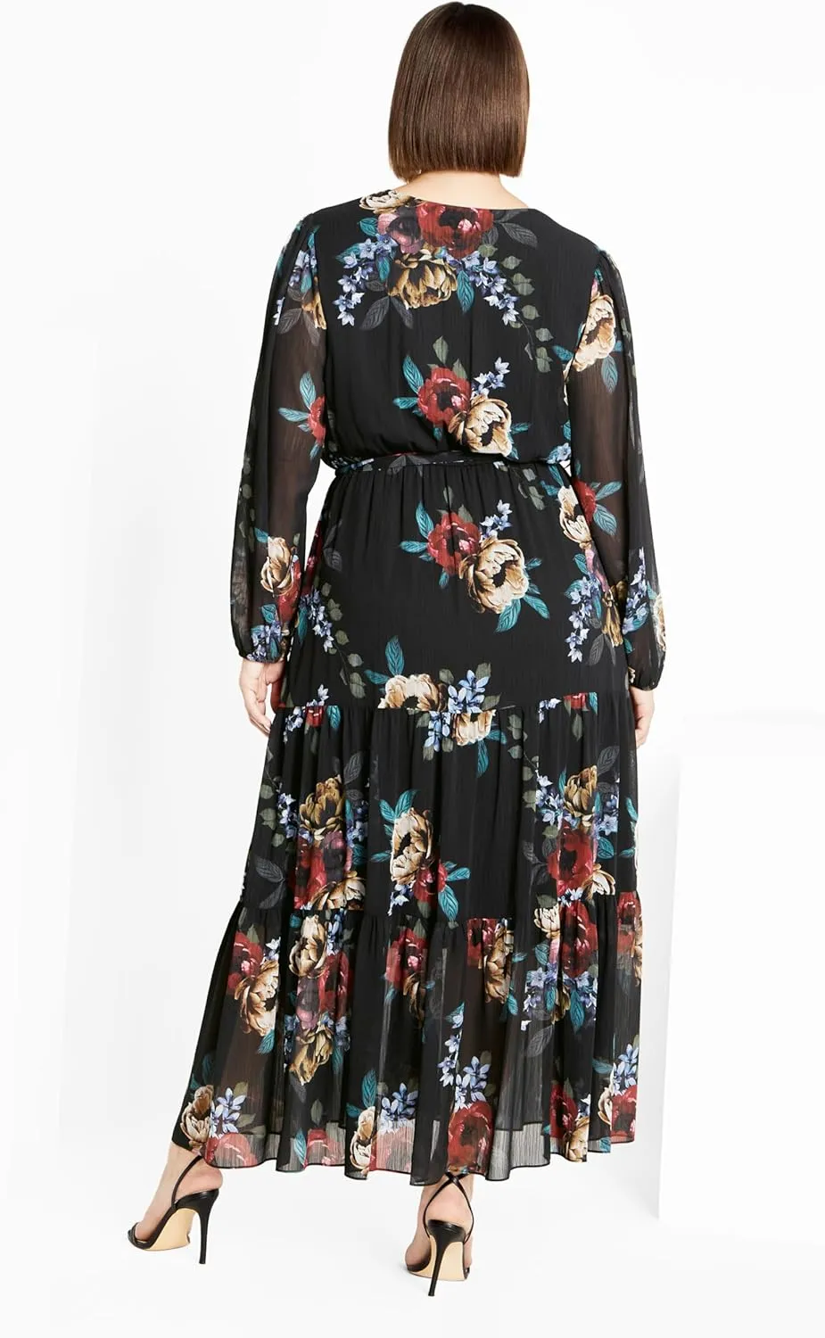 City Chic Women's Xander Print Maxi Dress