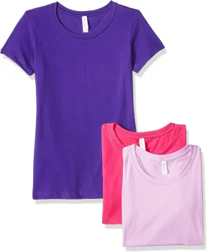 Clementine Women's 3-Pack Ideal Short Sleeve Crewneck T-Shirts