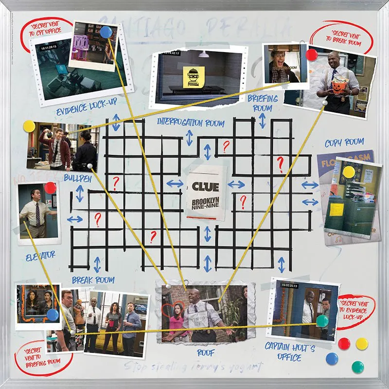 Clue Board Game - Brooklyn 99 Edition