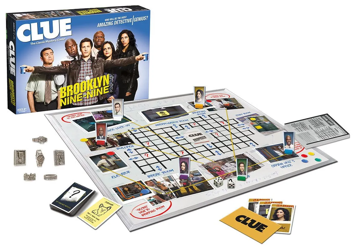 Clue Board Game - Brooklyn 99 Edition