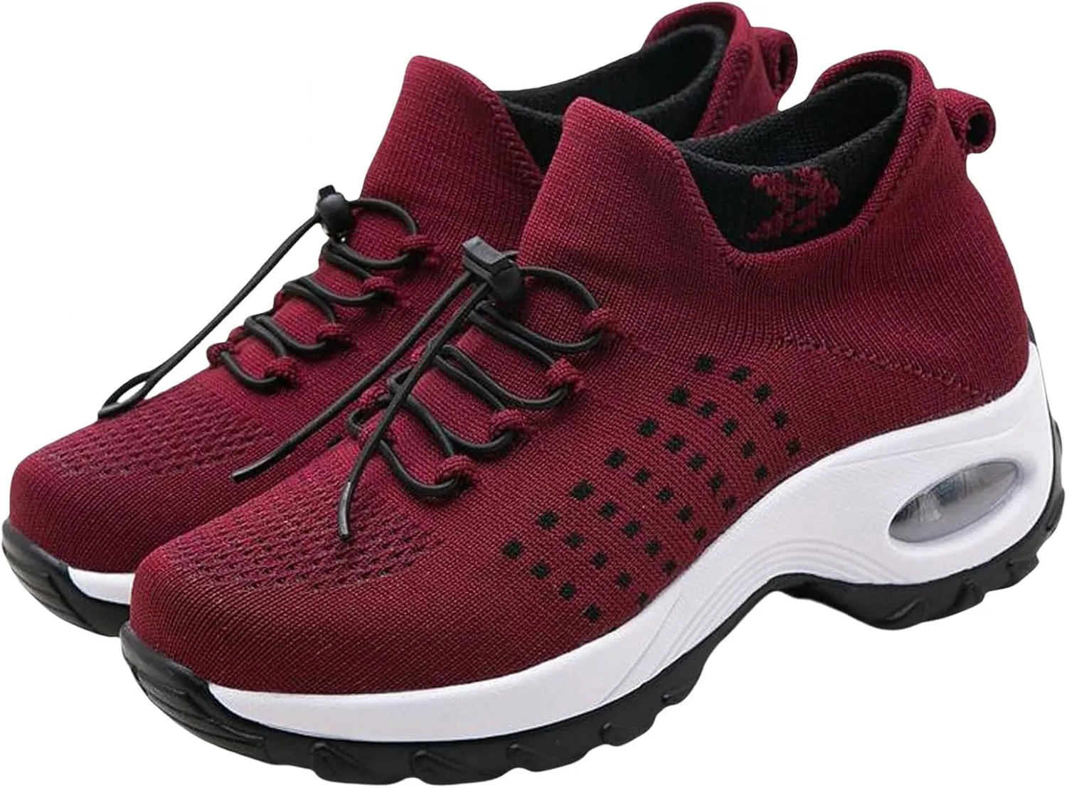 Comfort Wear Orthowear Shoes for Women Arch Support Orthopedic Sock Sneakers Slip-On Breathable Walking Shoe Air Cushion Athletic Shoes Causal Running Jogging Shoe Anti Slip Platform Sneaker