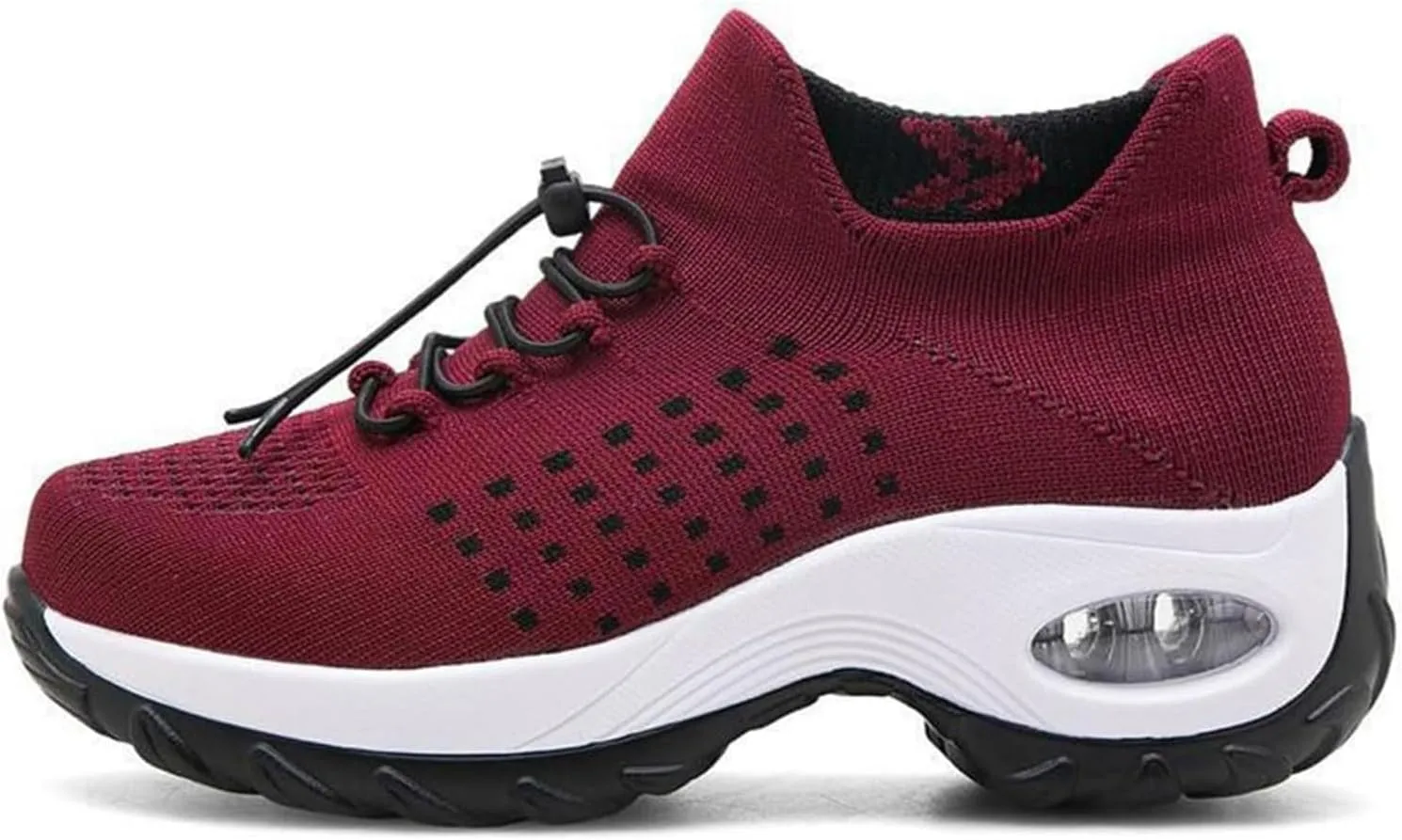 Comfort Wear Orthowear Shoes for Women Arch Support Orthopedic Sock Sneakers Slip-On Breathable Walking Shoe Air Cushion Athletic Shoes Causal Running Jogging Shoe Anti Slip Platform Sneaker