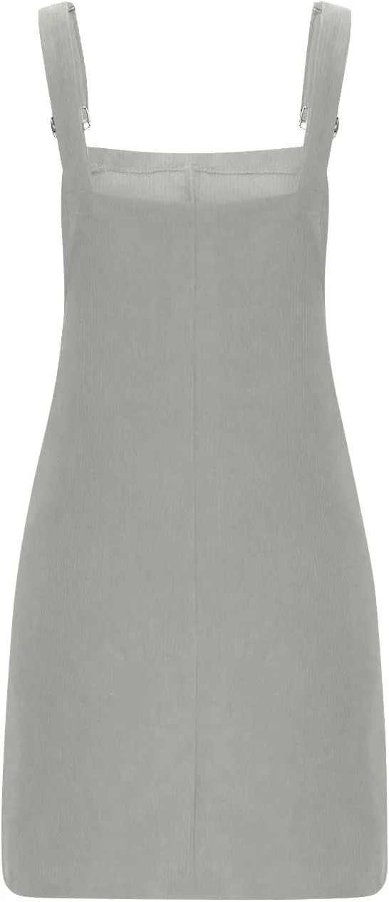 Corduroy Dress for Women Casual Tank Dress Beach Cute Dress Loose Lightweight Dress Fashion Summer Dresses Sundress