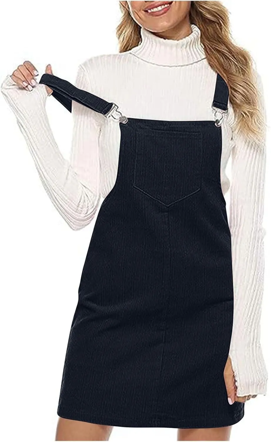 Corduroy Dress for Women Casual Tank Dress Beach Cute Dress Loose Lightweight Dress Fashion Summer Dresses Sundress