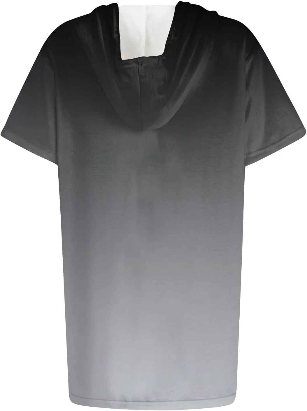 COTECRAM Womens Summer Oversized Hoodies Short Sleeve Casual Shirts Fashion Tunic Tops Lightweight Pullover with Pockets