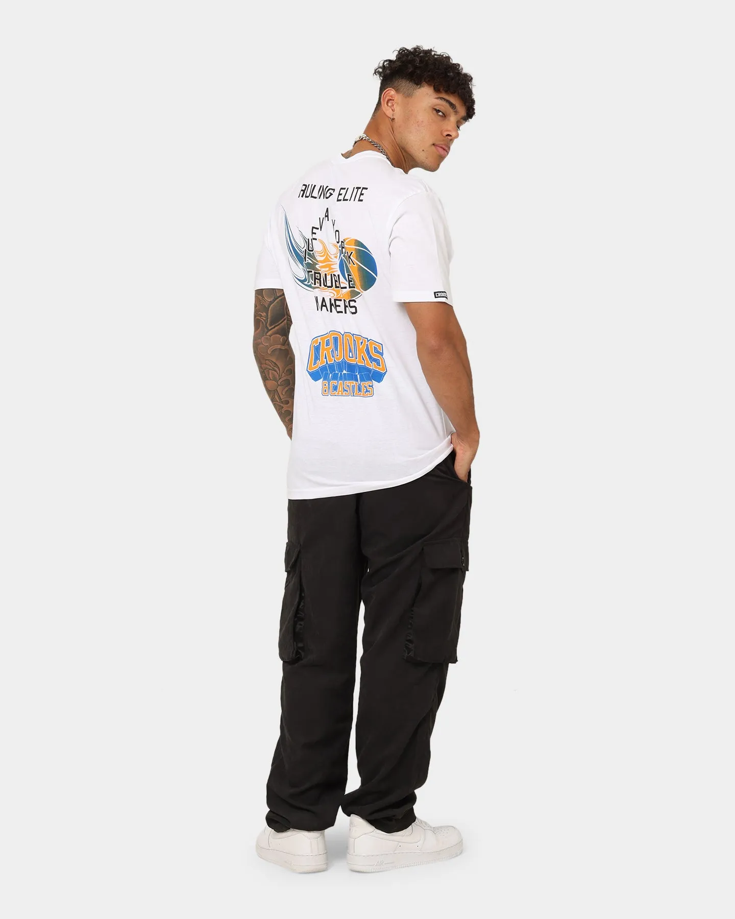 Crooks & Castles New York T-Shirt White