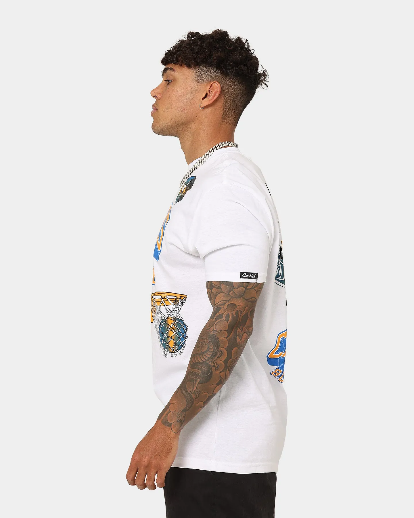 Crooks & Castles New York T-Shirt White