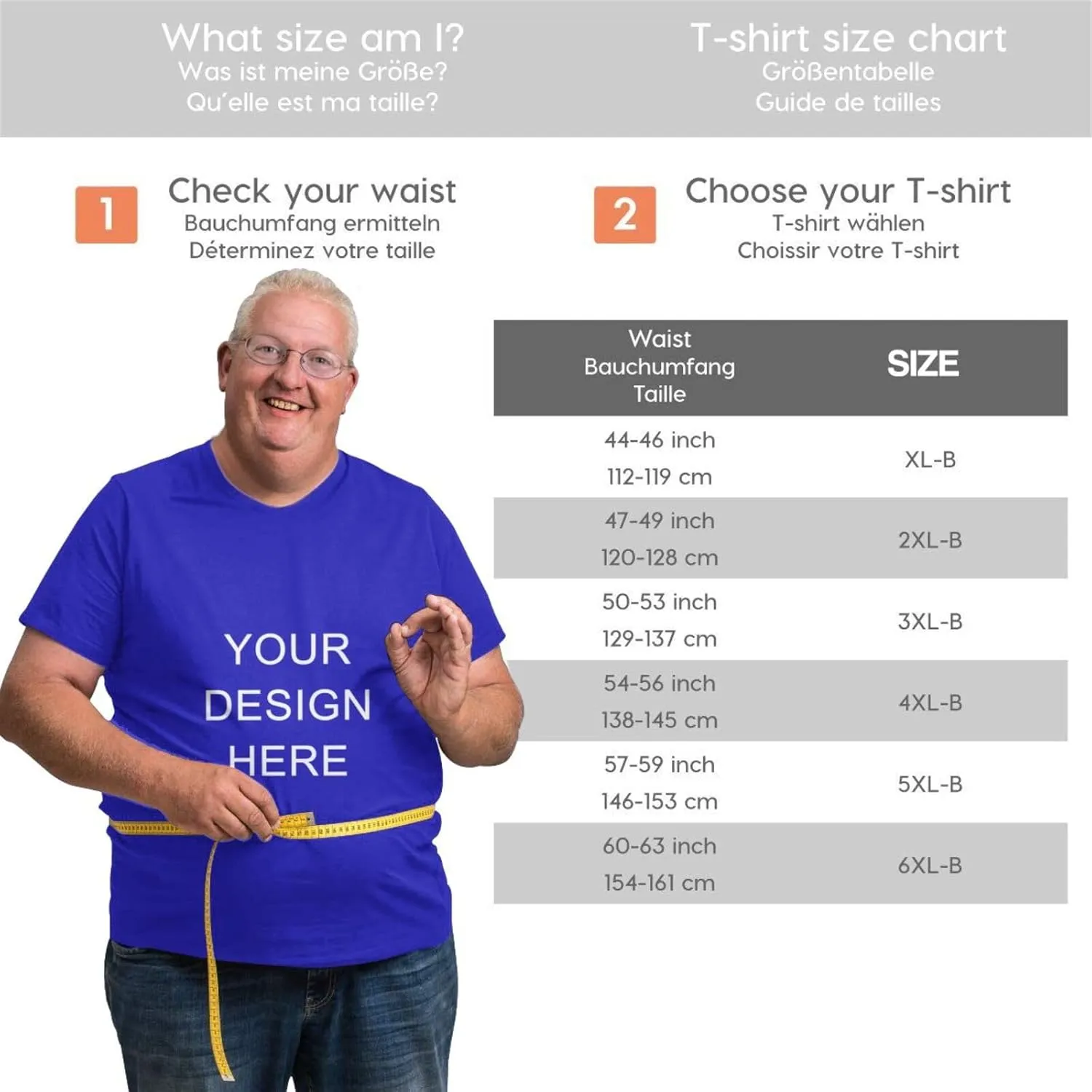 Custom T Shirts for Men Big and Tall Shirt Plus Size Short Sleeve Design Your Image Logo Text Oversized Cotton Tee