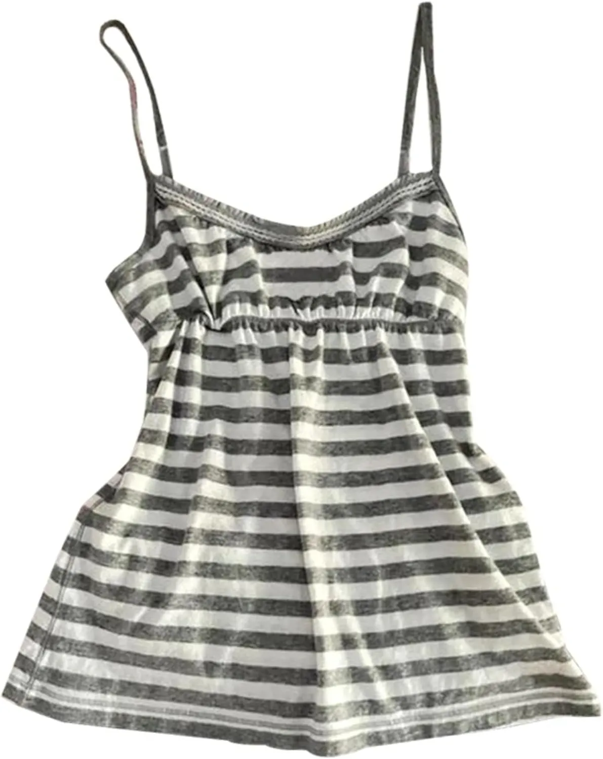 Emo Coquette Cropped Top Grunge 2000s Spaghetti Strap Tops Streetwear Vintage Camisole Y2k Cheetah Tops