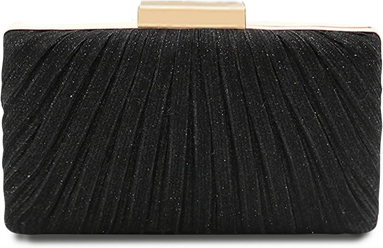 Evening Handbag Clutch Purses Women's Girls Sparkly Evening Bag Party Wedding Bags