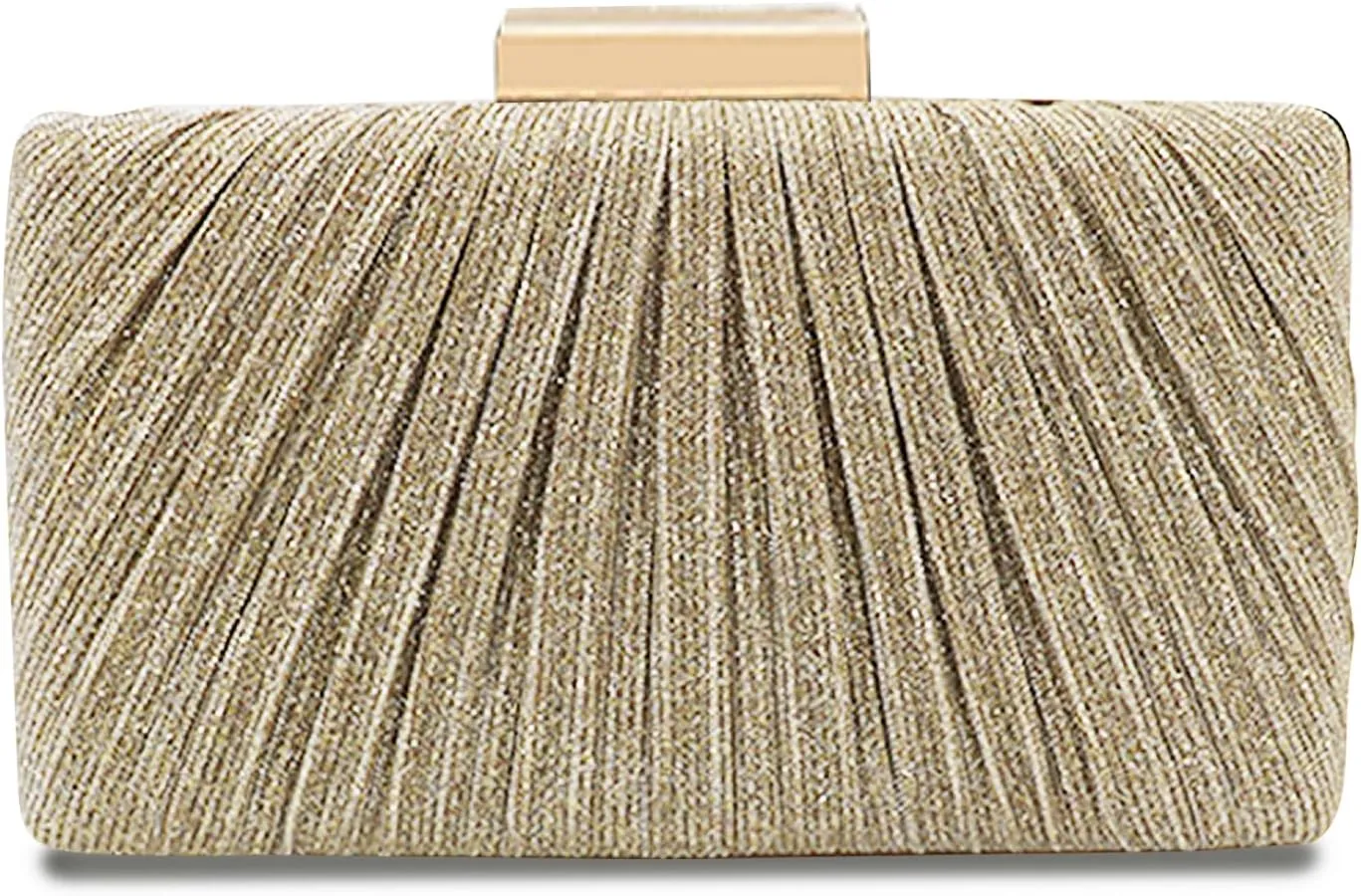 Evening Handbag Clutch Purses Women's Girls Sparkly Evening Bag Party Wedding Bags