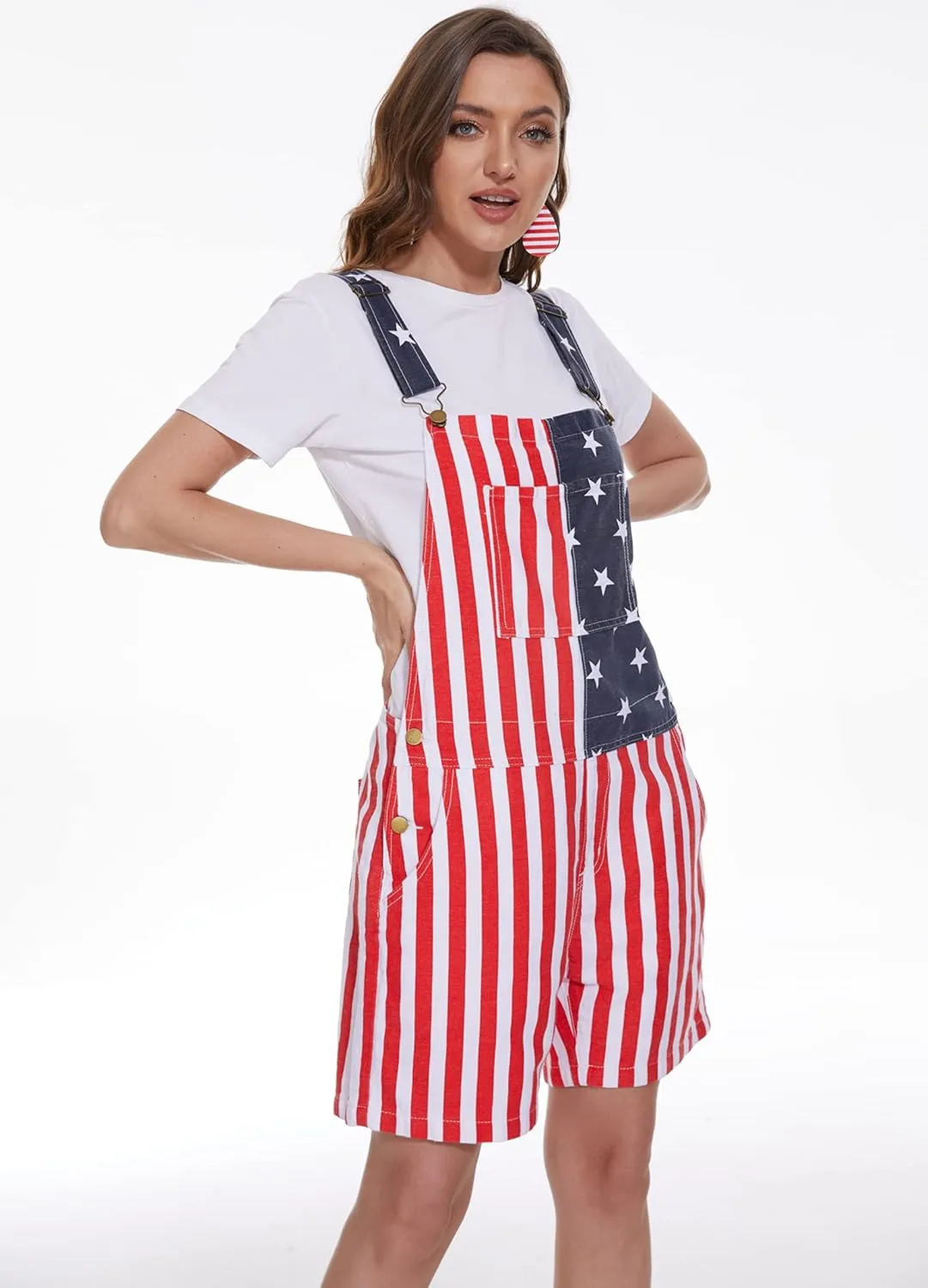Festival Overalls for Women Fashion Jumpsuits Shorts Romper Bibs Coveralls