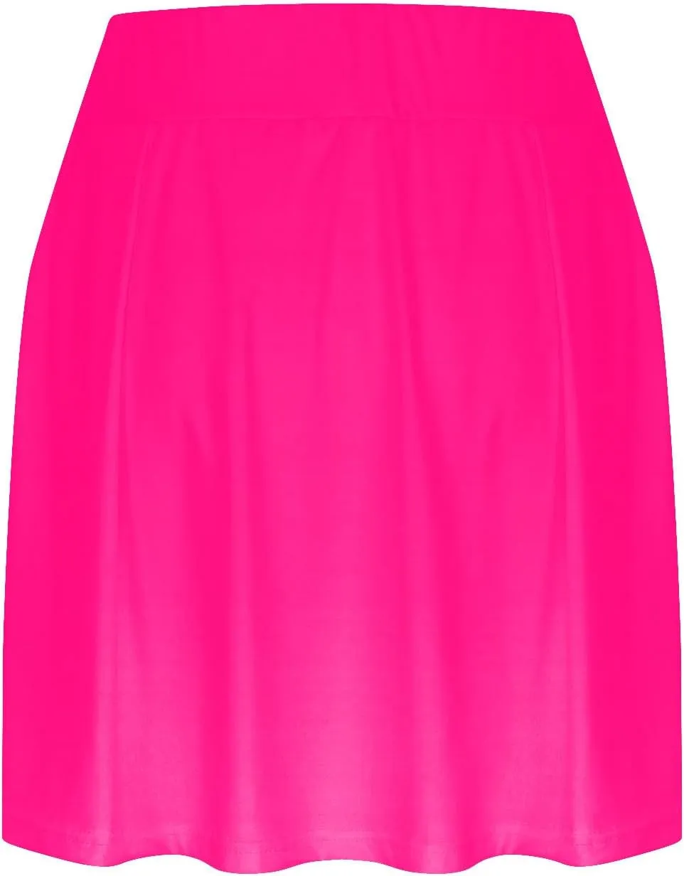 Firzero Women Summer Skirt Ruffle High Waist Workout Skirt Lightweight Running Tennis Skirt Athletic Short Yoga Skirt
