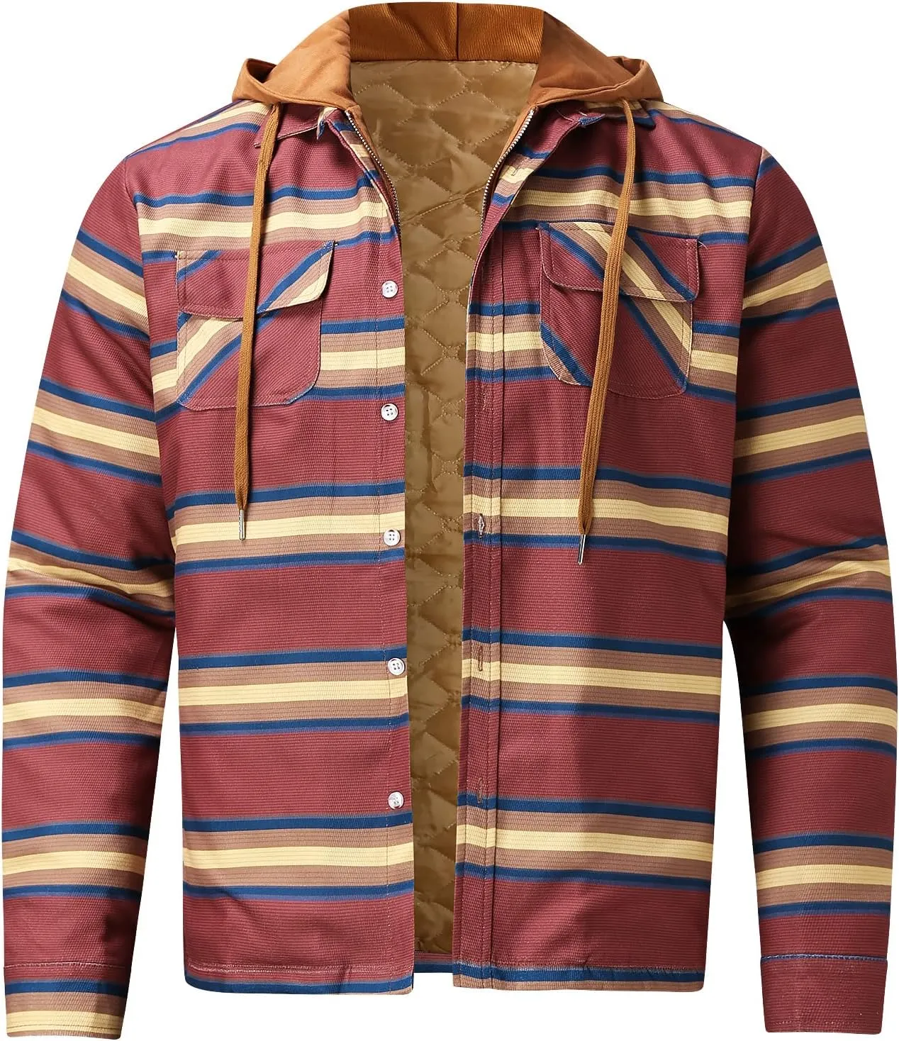 Flannel Shirt for Men Men's Button Down Regular Fit Long Sleeve Plaid Flannel Casual Shirts Men's Cotton Flannel Shirt