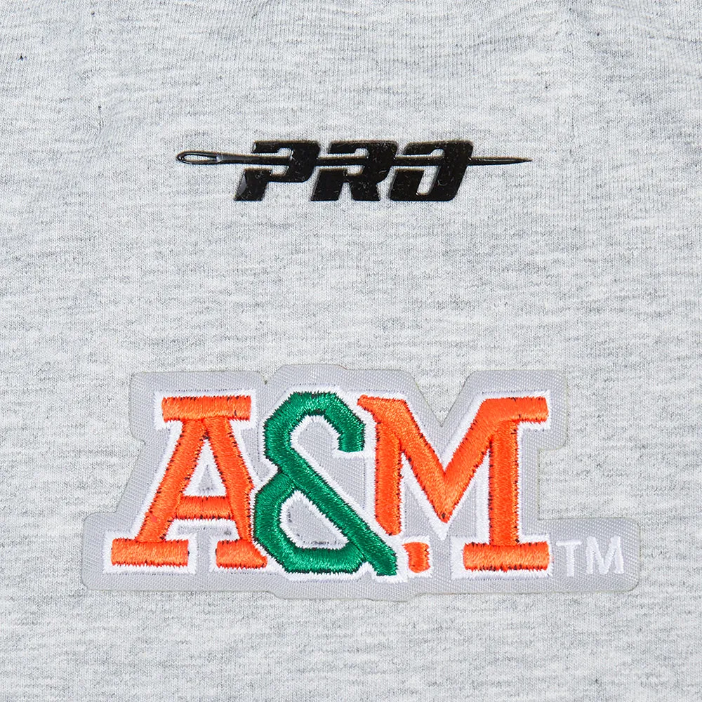 FLORIDA A&M UNIVERSITY CLASSIC WOMEN'S SINGLE JERSEY BOXY TEE (HEATHER GREY)