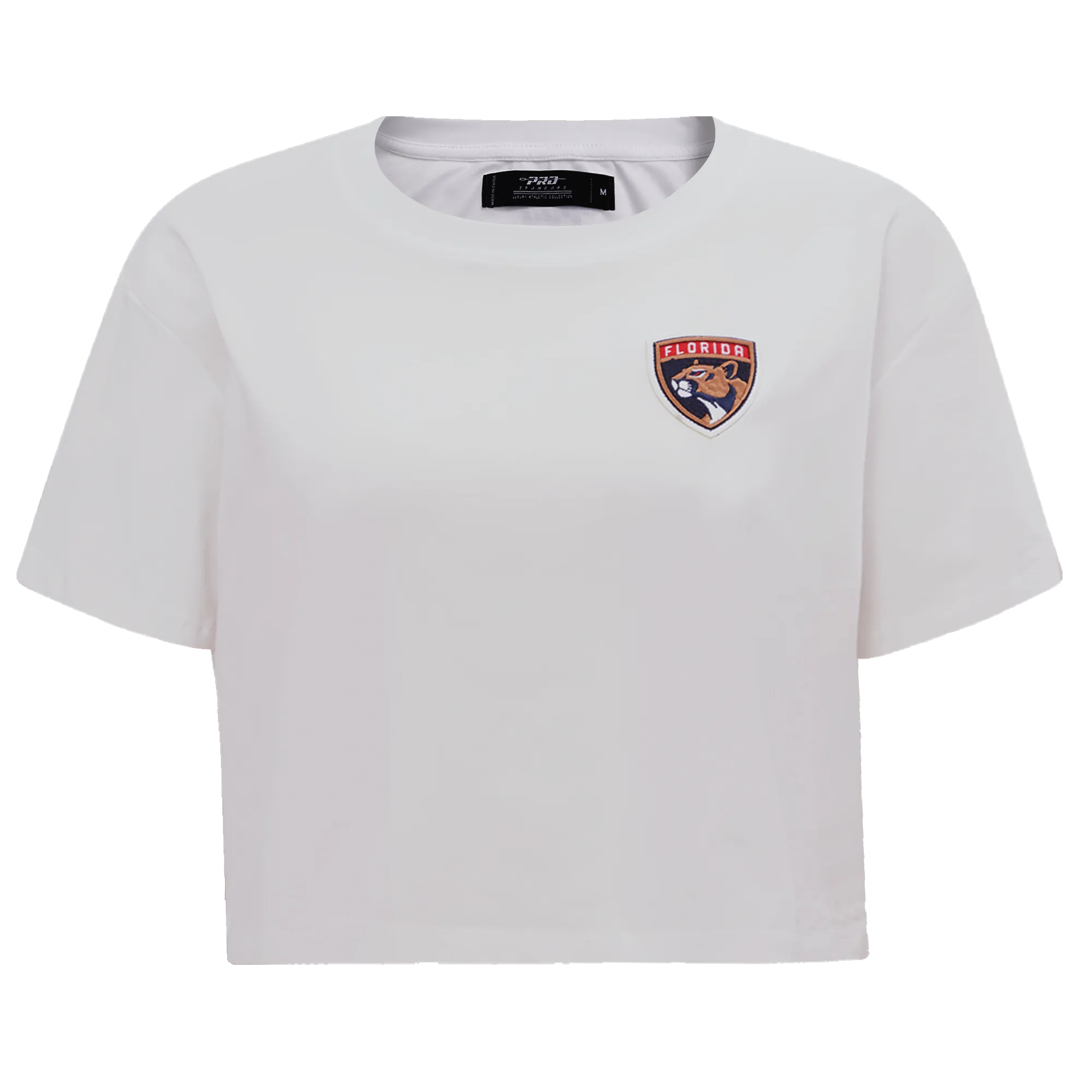 FLORIDA PANTHERS CLASSIC WOMEN'S SJ BOXY TEE (WHITE)