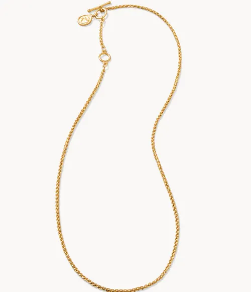 Foxtail Toggle 17"-18" Charm Necklace