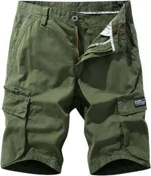 FZVYD Dress Pants Men Mens Casual Elastic Drawstring Cargo Pants Lightweight Relaxed Fit Cotton Workout Sweatpants 2023