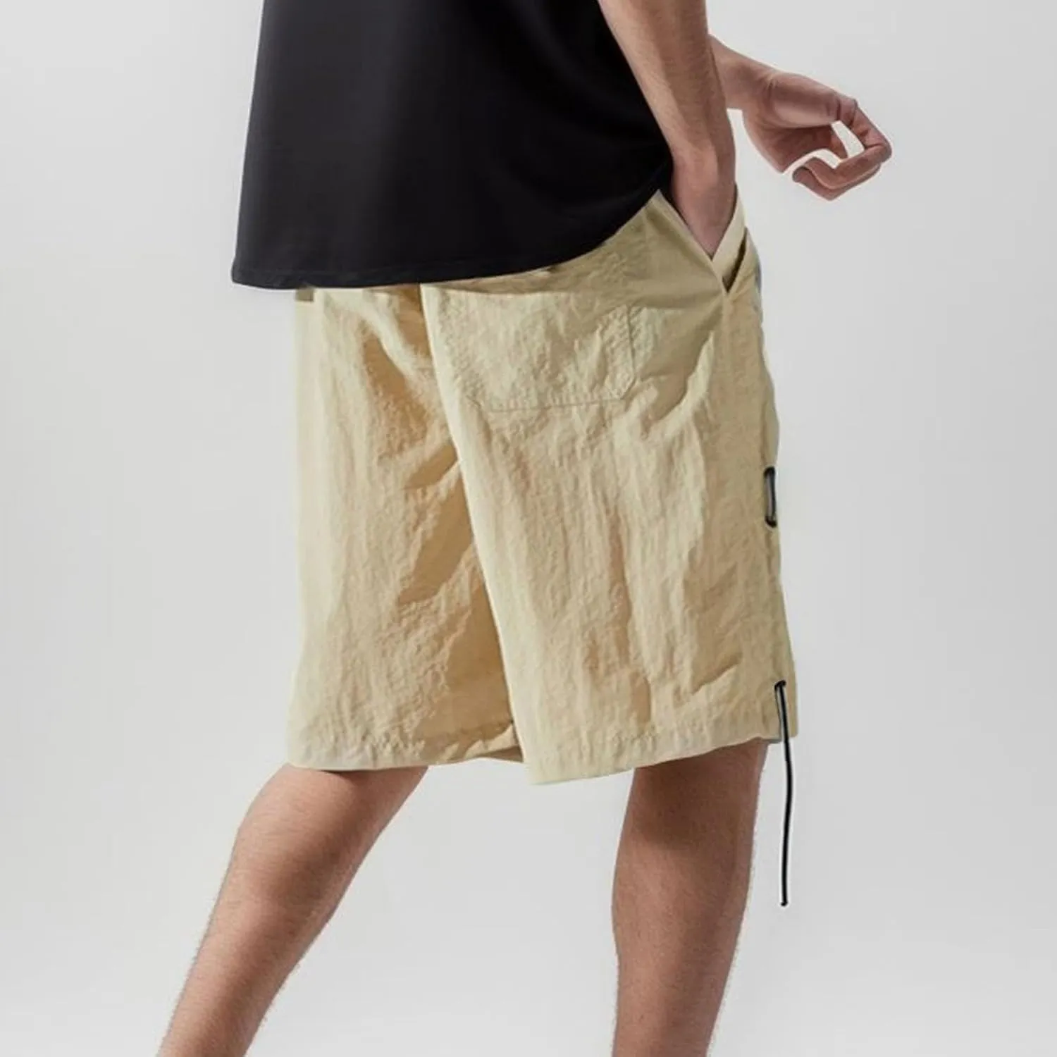 FZVYD Mens Elastic Waist Pants for Seniors Joggers Cargo Pants Fashion Casual Sweatpants Work Pants Drawstring Trousers
