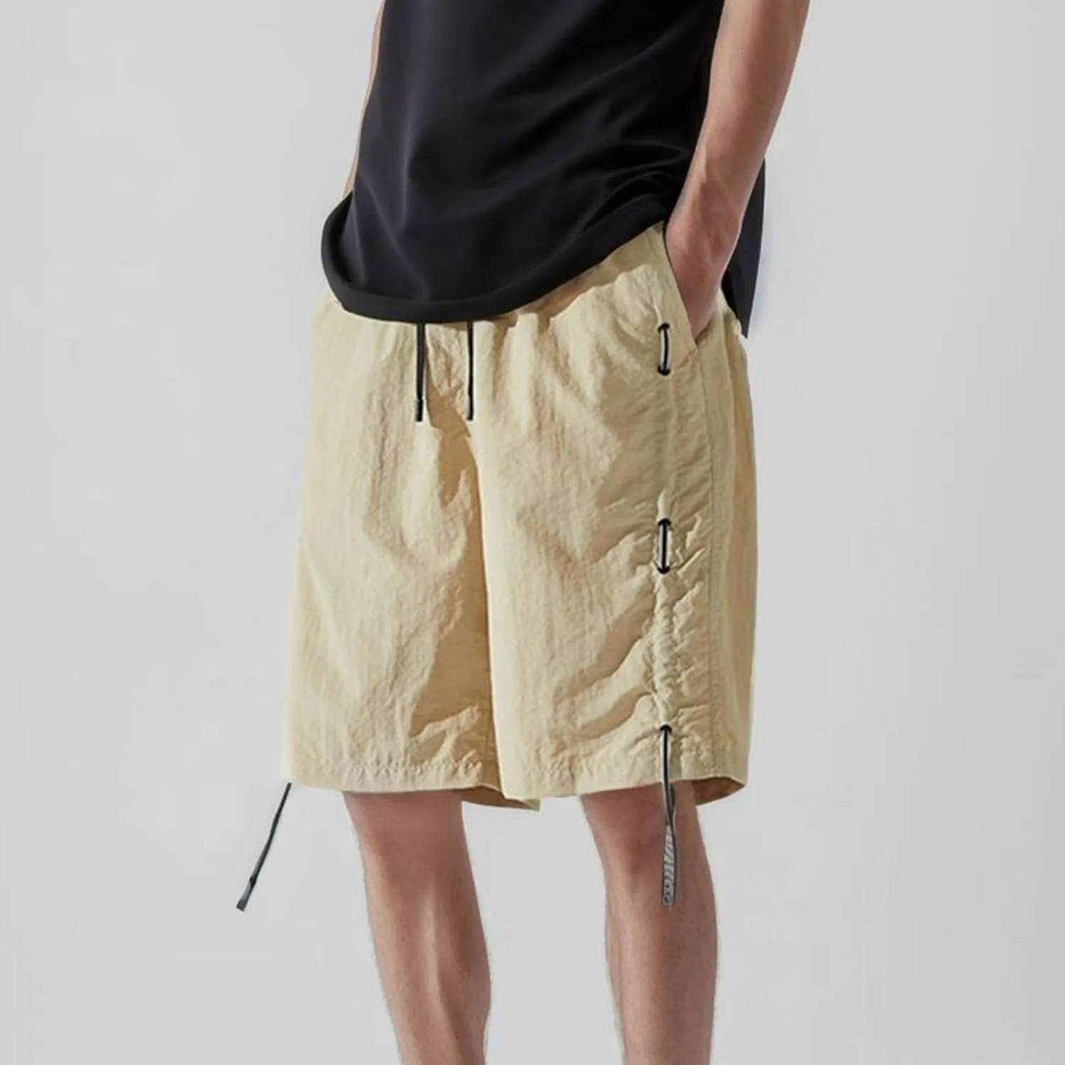 FZVYD Mens Elastic Waist Pants for Seniors Joggers Cargo Pants Fashion Casual Sweatpants Work Pants Drawstring Trousers