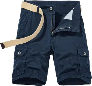 FZVYD Orange Pants Men Mens Casual Elastic Drawstring Cargo Pants Lightweight Relaxed Fit Cotton Workout Sweatpants 2023