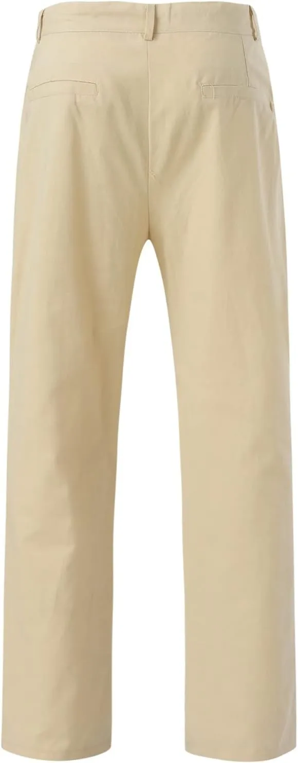 FZVYD Pinstripe Pants Men Mens Casual Elastic Drawstring Cargo Pants Lightweight Relaxed Fit Cotton Workout Sweatpants 2023