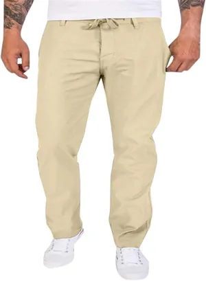 FZVYD Pinstripe Pants Men Mens Casual Elastic Drawstring Cargo Pants Lightweight Relaxed Fit Cotton Workout Sweatpants 2023
