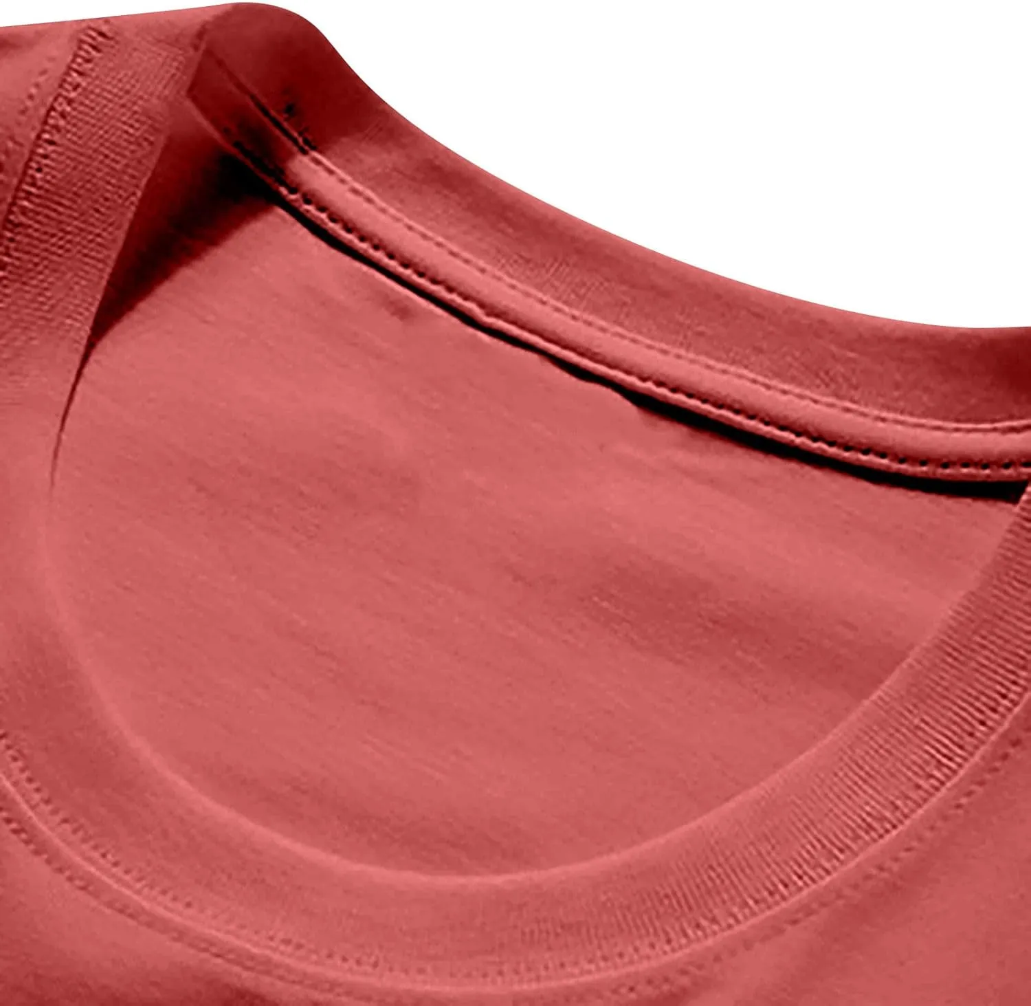 Generic Men's Oversized Shirts Casual Plus Size Short Sleeves Crew Neck Tees Tops Summer Fashion Solid Sports T-Shirts