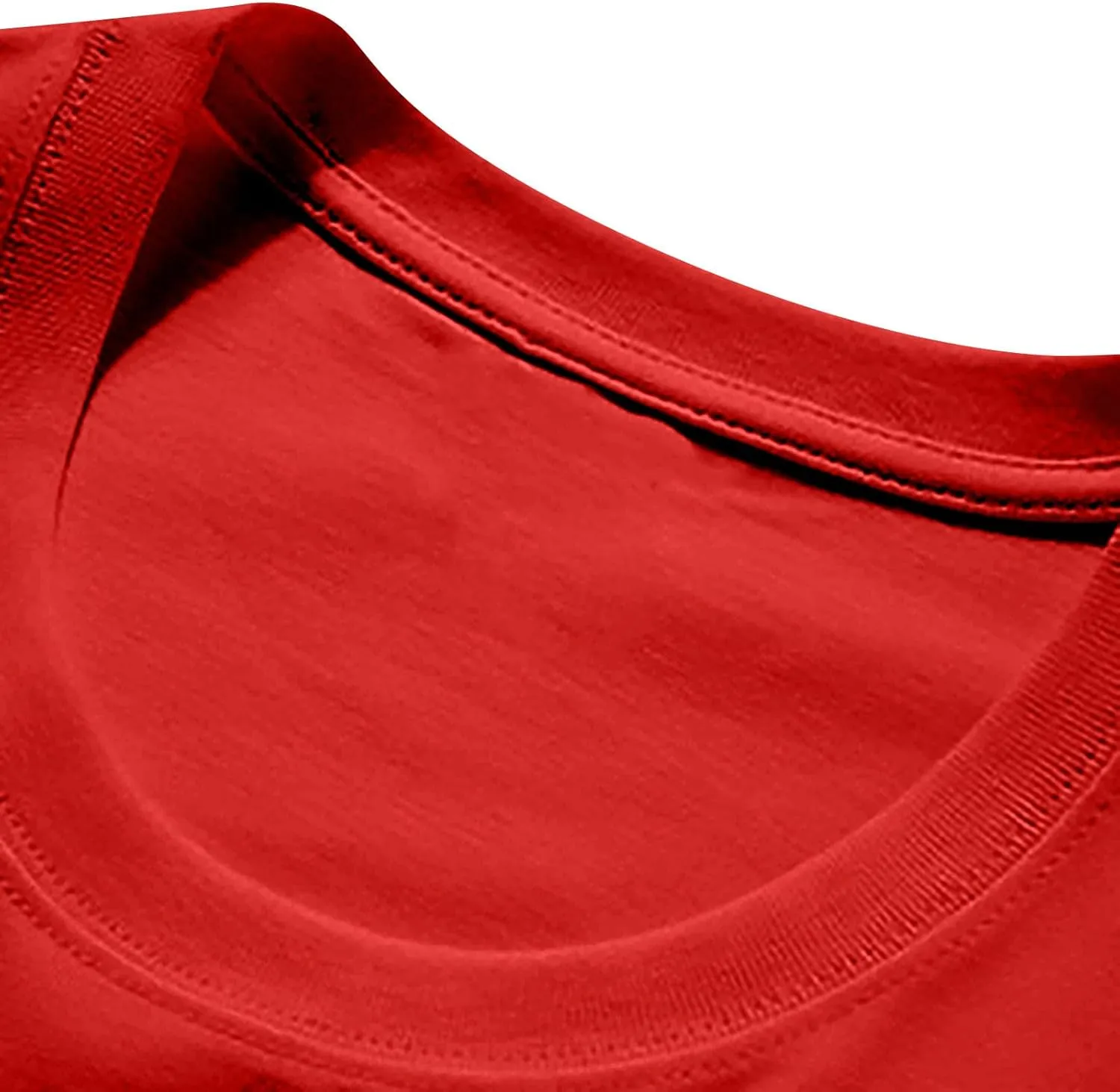 Generic Men's Oversized Shirts Casual Plus Size Short Sleeves Crew Neck Tees Tops Summer Fashion Solid Sports T-Shirts