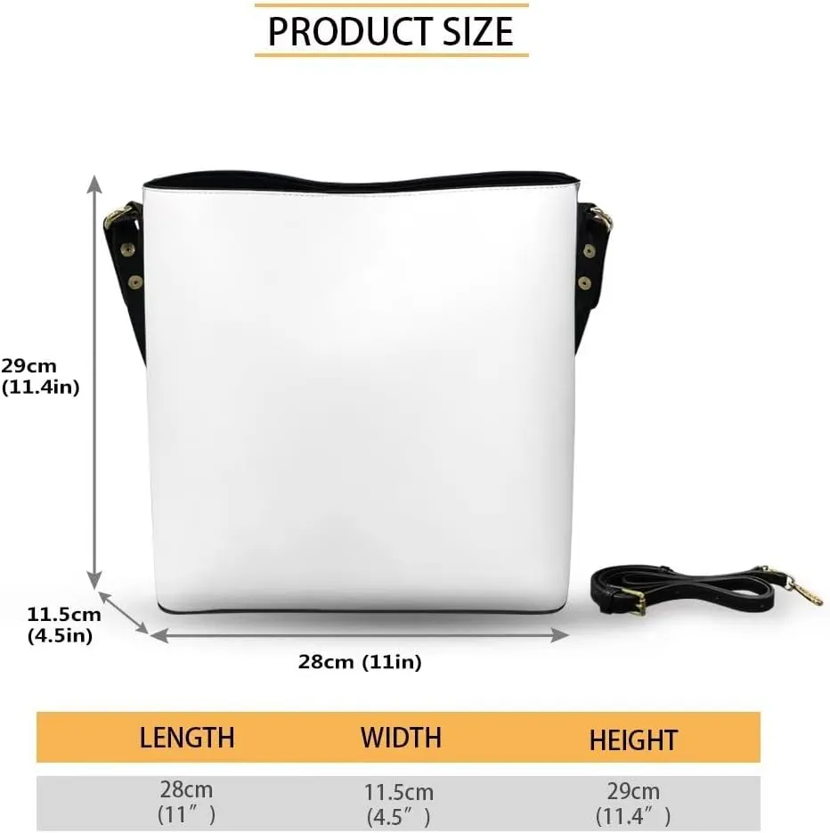 GIFTPUZZ Bucket Bags for Women Bucket Bag Organizer Bucket Tool Bag with Inner Pockets Cosmetic Bag