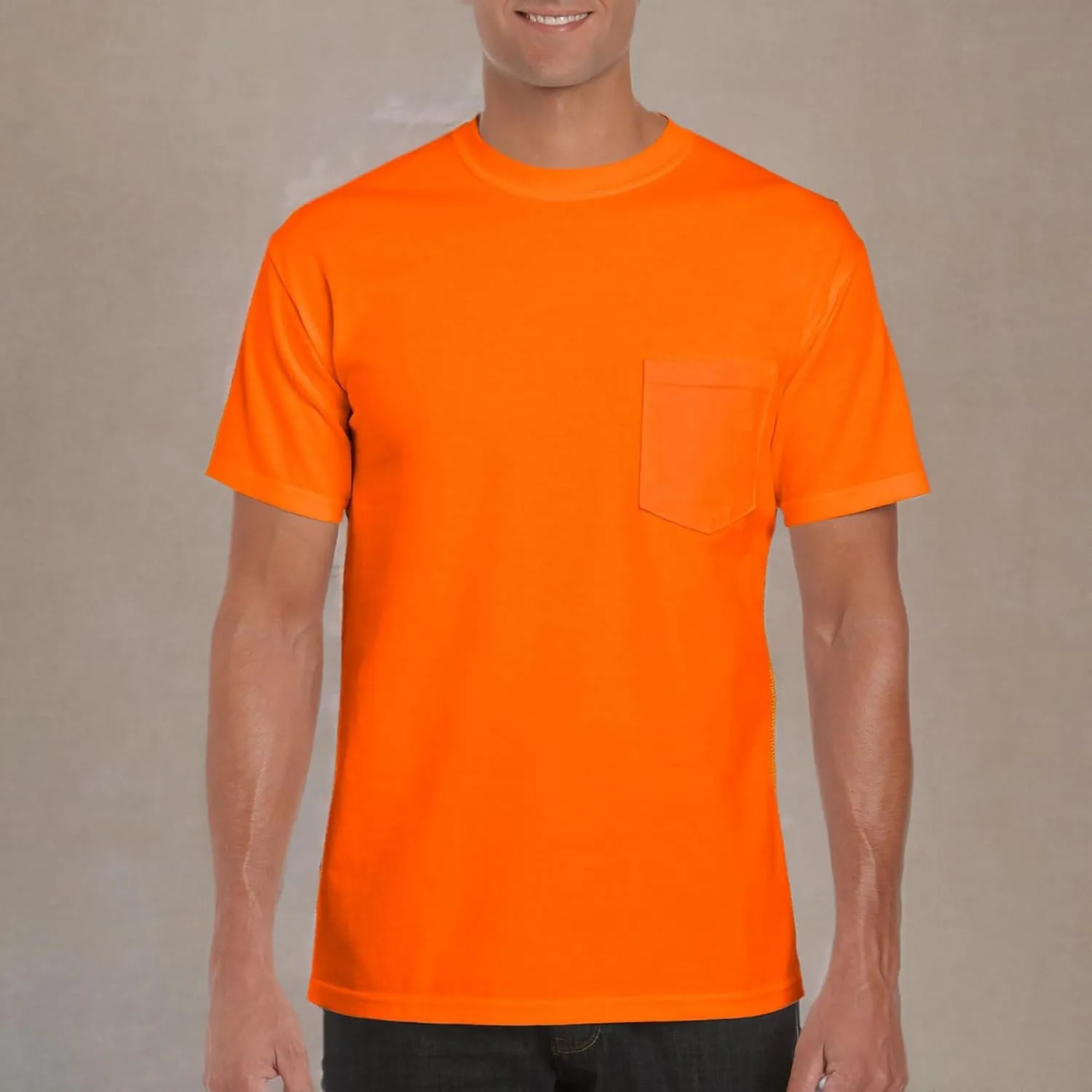 Gildan Adult DryBlend Workwear T-Shirts with Pocket, 2-Pack