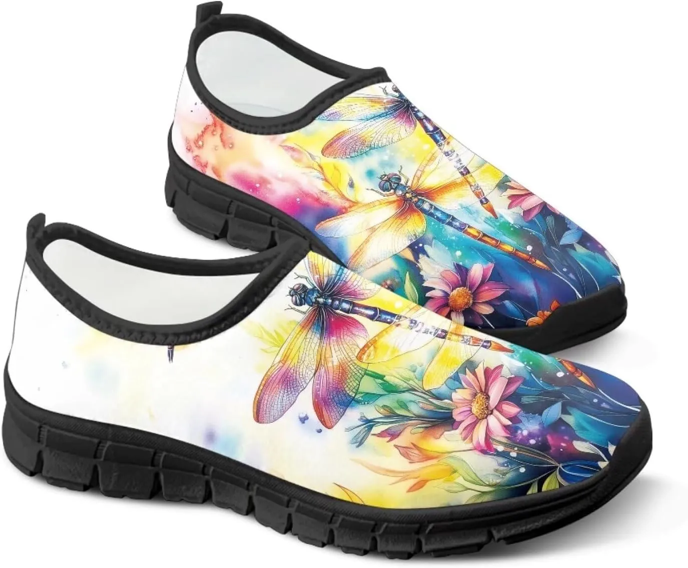 GOSTONG Women's Slip On Casual Shoes Soft Low Cut Loafers Lightweight Comfort Outdoor Travel Walking Shoes Sports Sneaker Size 5.5-11.5
