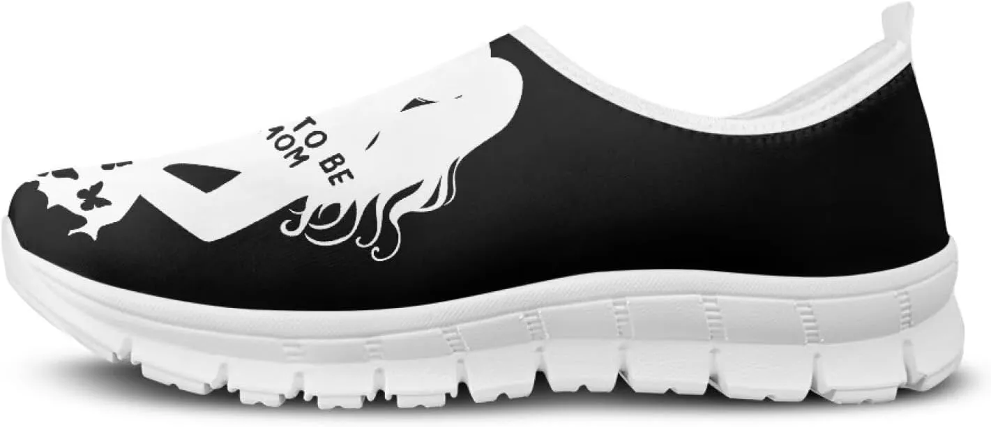 GOSTONG Women's Slip On Loafers Low Top Soft Casual Travel Walking Shoes from Daughter Son for Mom Grandma White Size 5.5-11.5