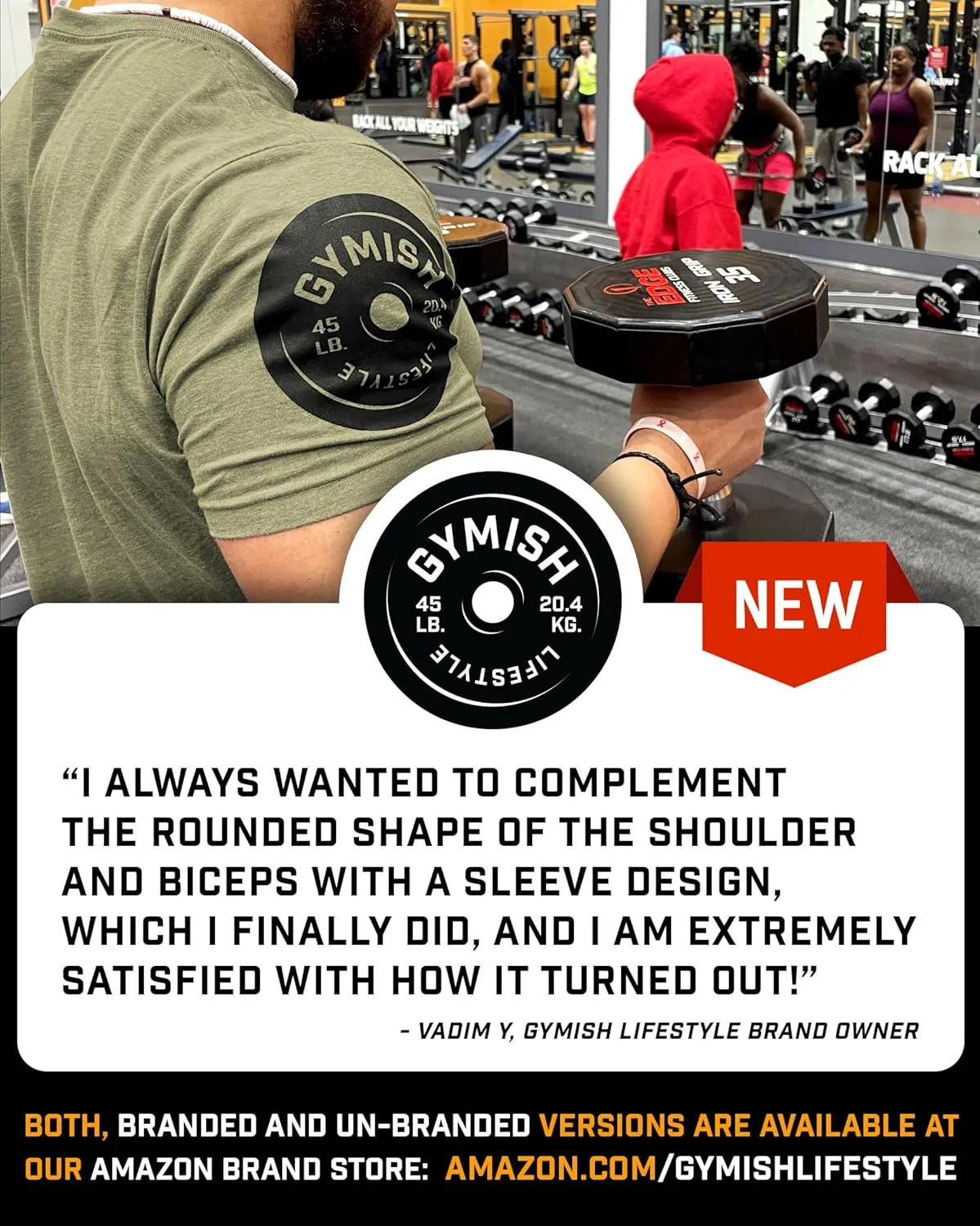Gymish Lifestyle 2 More Workout Shirts for Men, Motivational T-Shirt for Gym