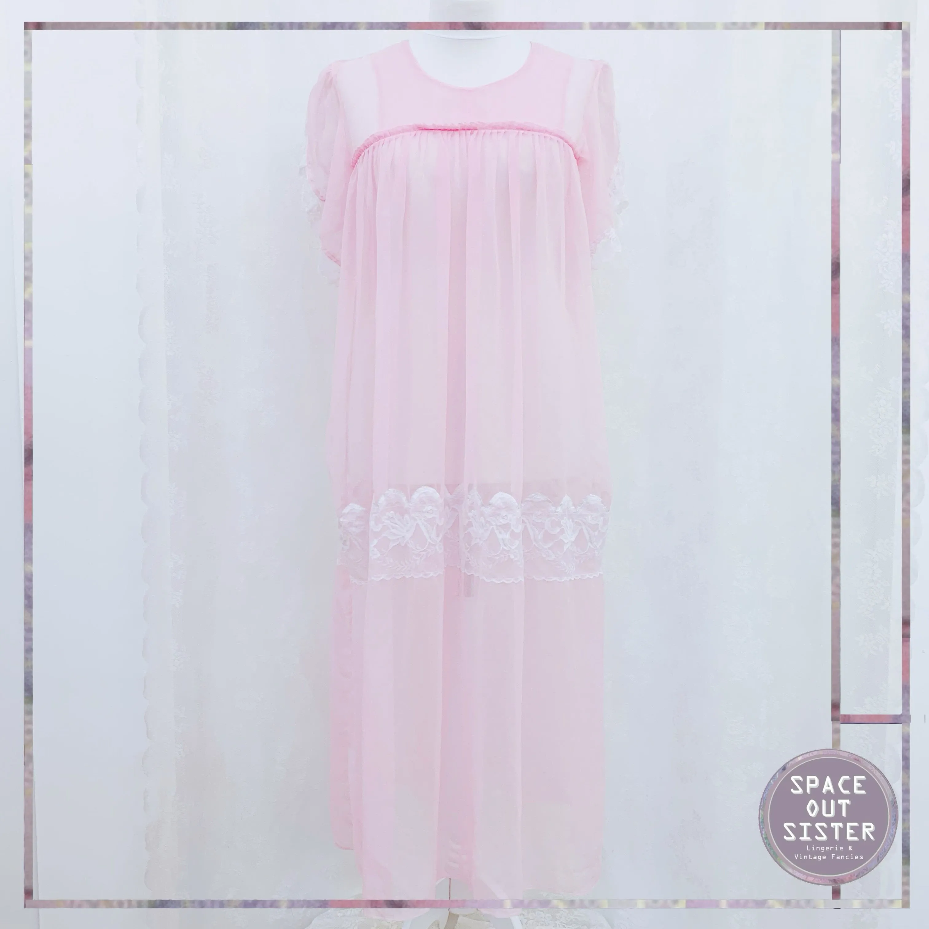 Handmade Pink Ice Cream Nightdress