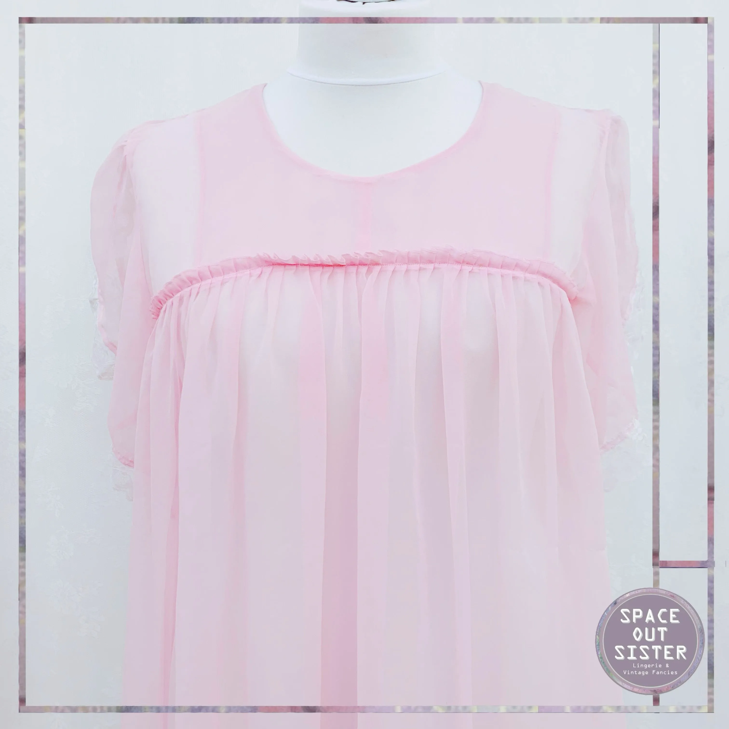 Handmade Pink Ice Cream Nightdress