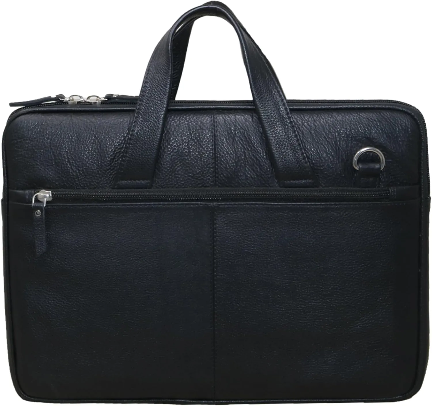 HG-LTH Sleek 14" Leather Laptop Bag Messenger Shoulder Bag Compatible with Macbook