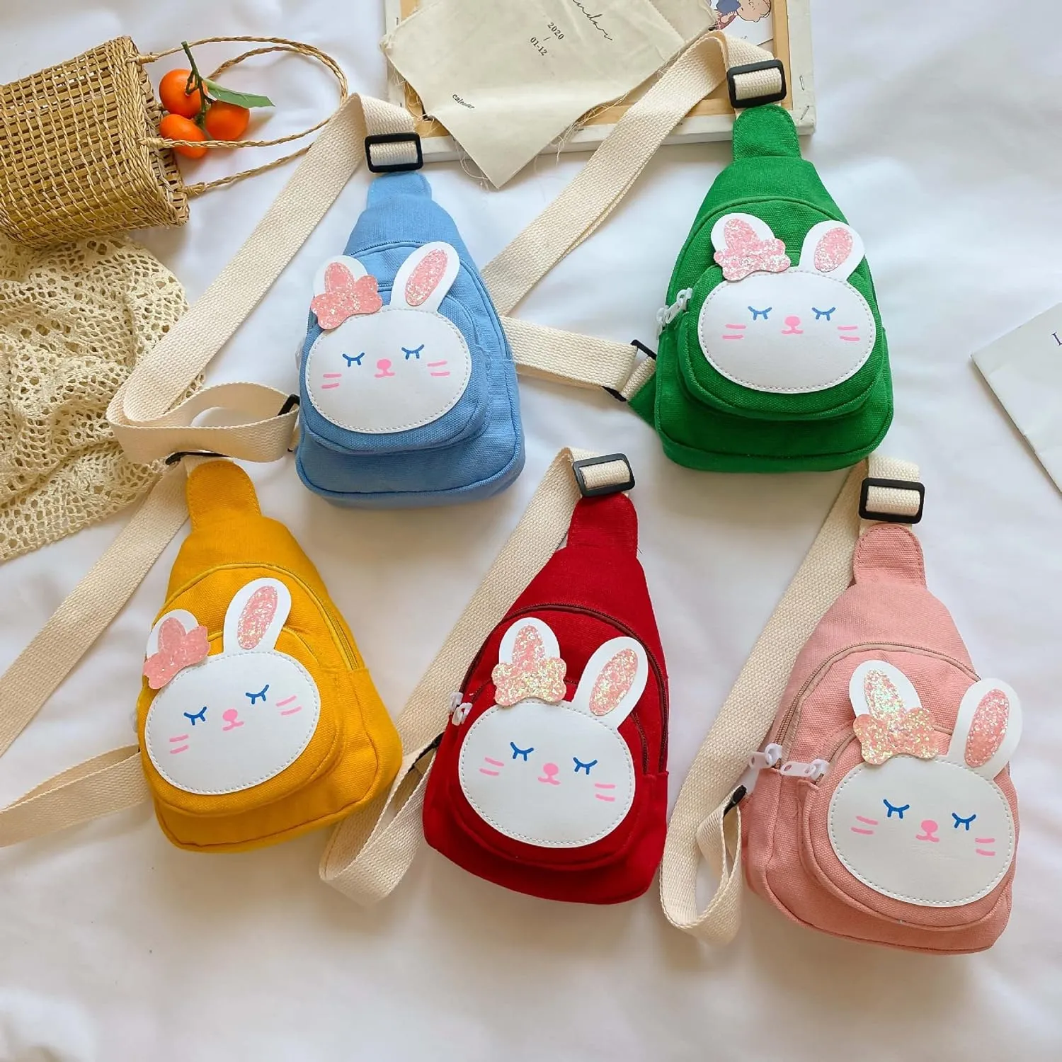 Hiflyer Sling Bag - Small Kawaii Backpack with Chest Strap