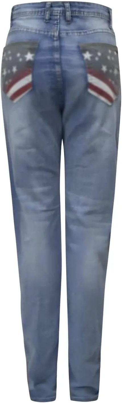 High Waisted Stretch Skinny Jeans Pant for Women High Rise Slimming Tapered Jeggings Denim Trousers Tall Work Pants