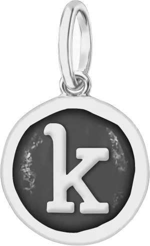 Initial Charm for Bracelet Women's Alphabet Necklace Charms Silver Letter Charm for Pandora Bracelets