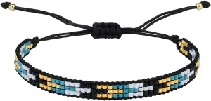 KELITCH Clear Miyuki Beaded Bracelets Handmade Friendship Strand Bracelets Charm Adjustment Bracelets Jewelry For Women - 10G
