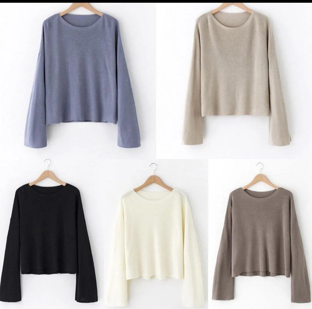 Korean Knitted pullover  Bella