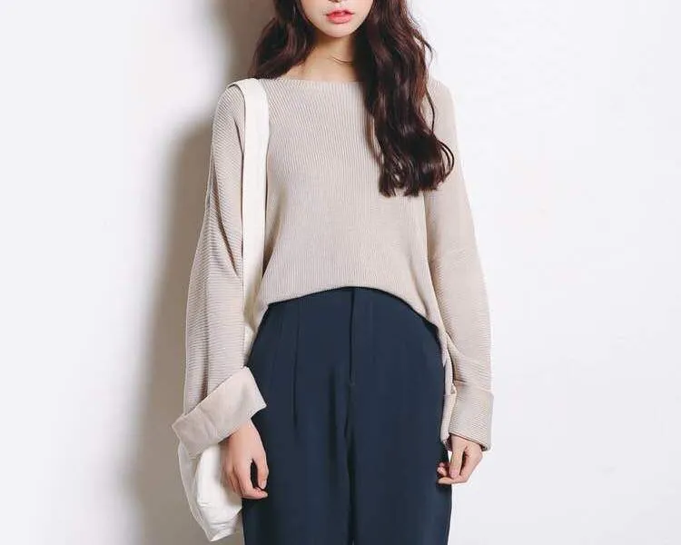 Korean Knitted pullover  Bella