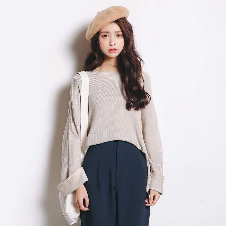 Korean Knitted pullover  Bella