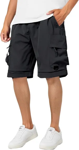 Linen Mens Shorts Big and Tall for Men Denim Tee Cargo Khaki Corduroy Graphic Men's Casual Camouflage Elastic Waist