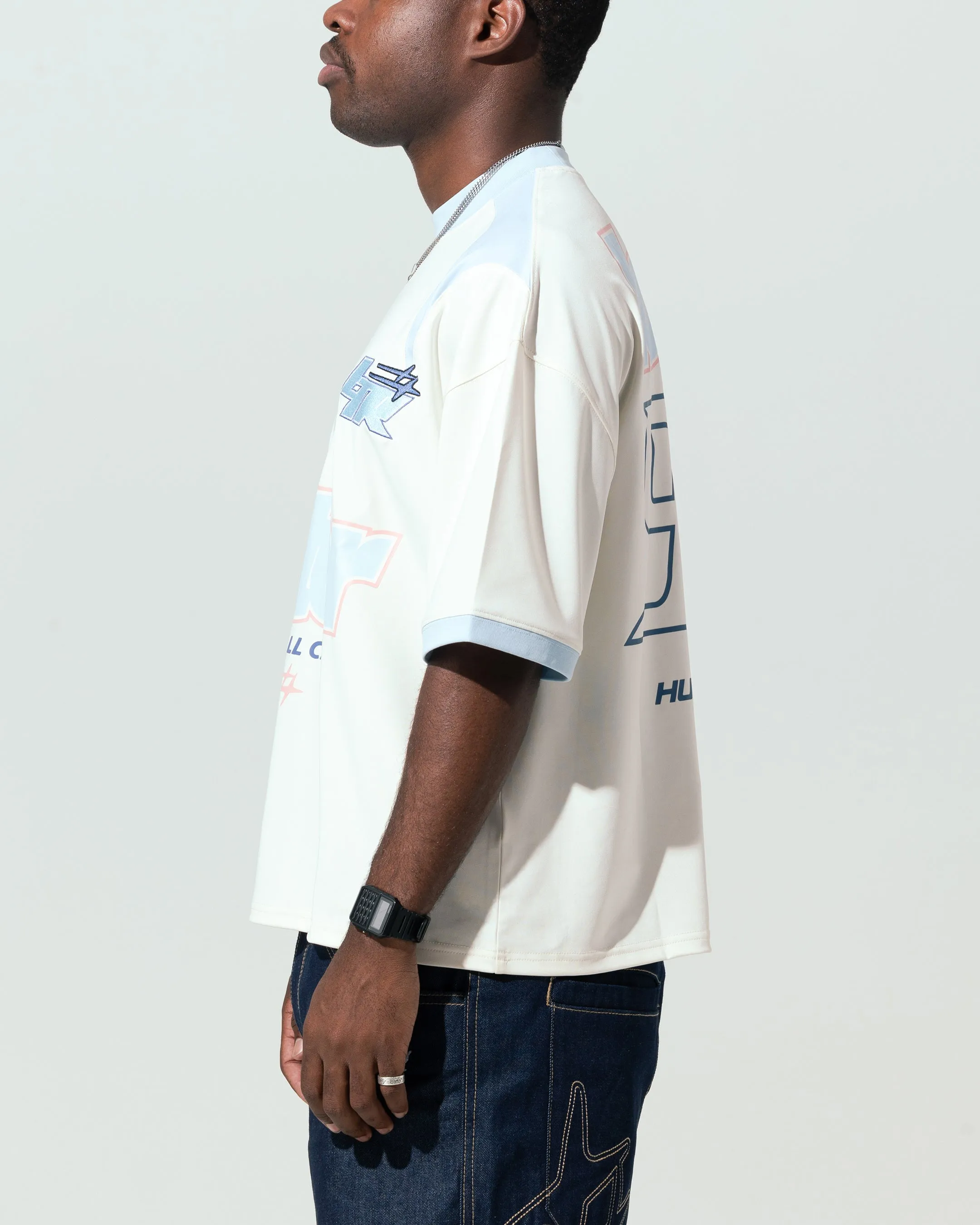 Loiter Tournament Jersey Off White/Blue