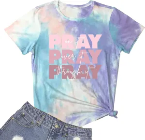LOOKFACE Women Short Sleeve Graphic Tees Cute Cotton T Shirts
