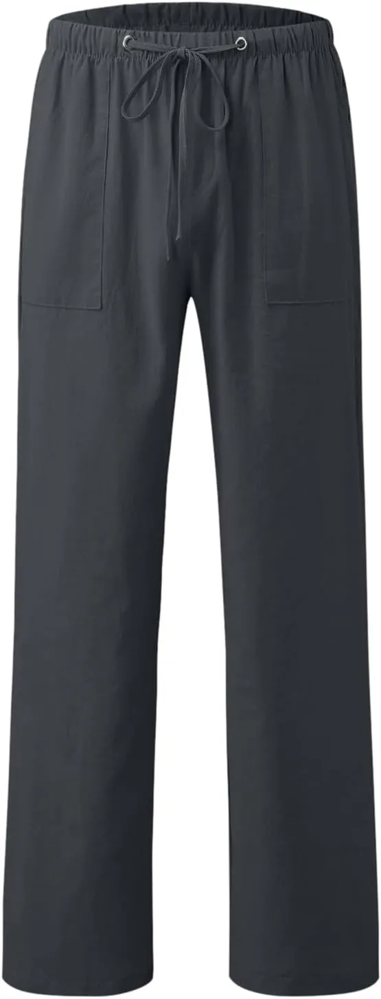 Men Tracksuit Pant Casual Camo Jogger Running Sports Sweatpants Elastic Waistband Cargo Work Pant