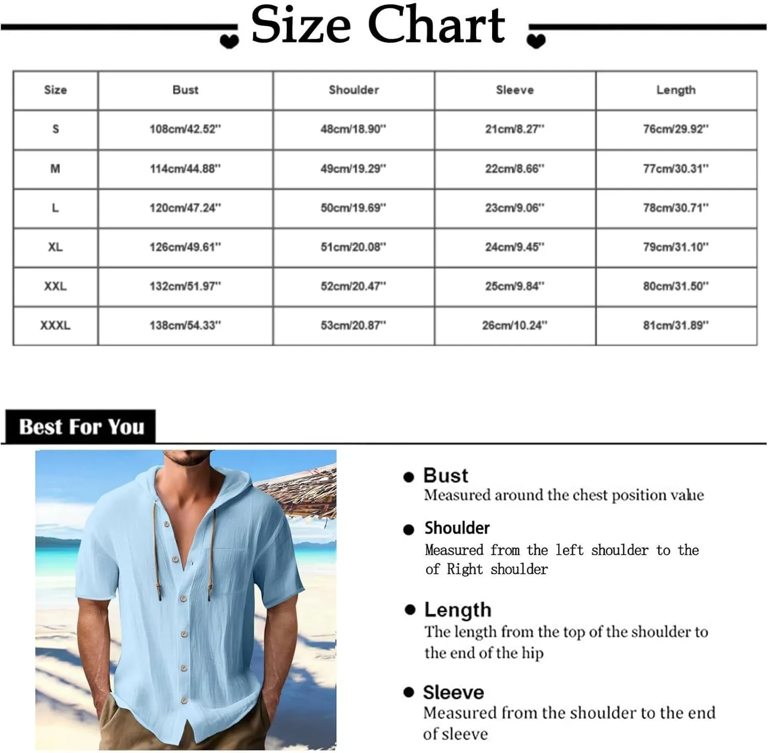 Mens Button Down Linen Shirts Summer Short Sleeve Hoodie Tops Lightweight Casual Hawaiian Beach Tees Hippie Clothes
