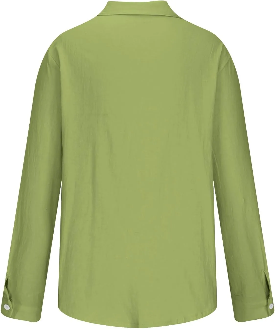 Mens Casual Long Sleeve Cotton Linen Shirts Summer Yoga Tops Regular Fit Plain Holiday Beach Party Button Down Shirts